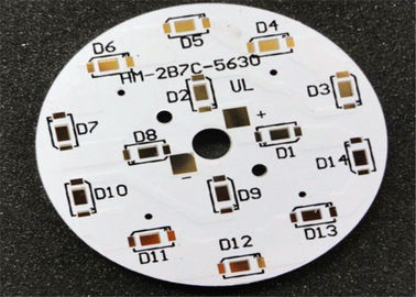 Ελαφρύς πίνακας PCB αργιλίου σημείων οδηγήσεων, πάχος $cu πινάκων 1oz αργιλίου PCB προμηθευτής